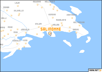 map of Salinõmme