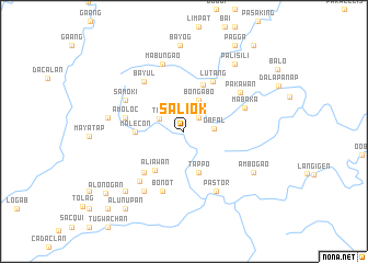 map of Saliok