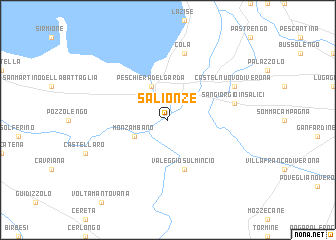 map of Salionze