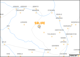 map of Salipe