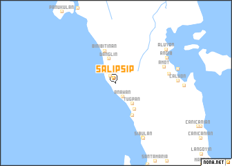 map of Salipsip