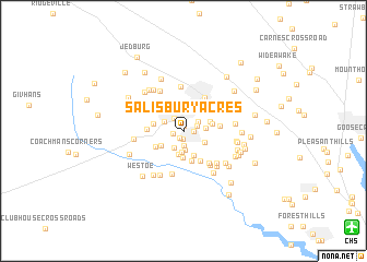 map of Salisbury Acres