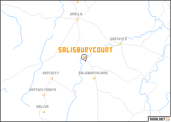 map of Salisbury Court