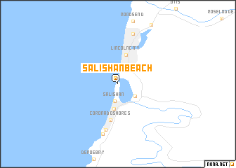 map of Salishan Beach