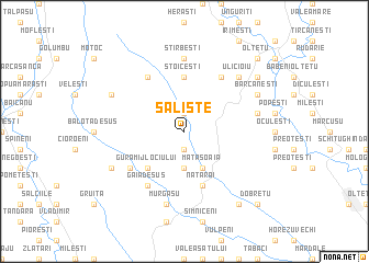 map of Sălişte