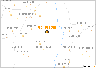 map of Salistral