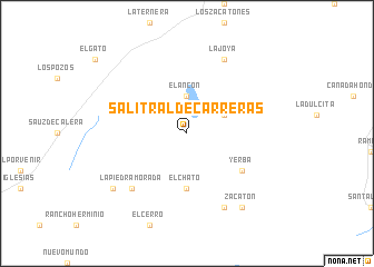 map of Salitral de Carreras