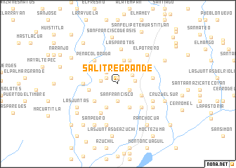 map of Salitre Grande