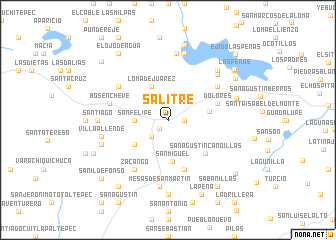 map of Salitre