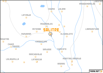 map of Salitre