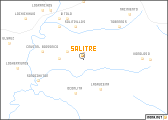 map of Salitre