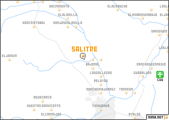 map of Salitre