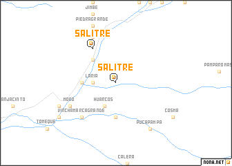 map of Salitre