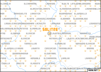 map of Salitre