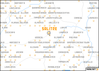 map of Salitre