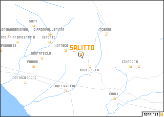 map of Salitto