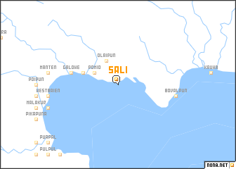 map of Sali