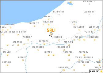 map of Salı