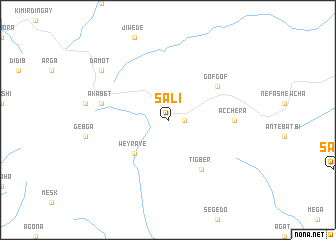 map of Salī