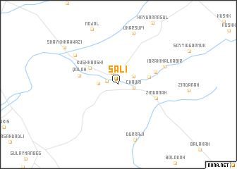 map of Sālī