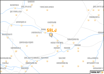 map of Salj