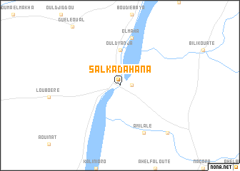 map of Salka Dahana