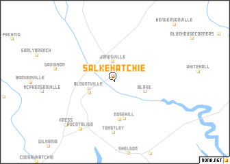 map of Salkehatchie