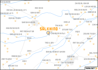 map of Salkhino