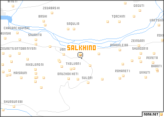 map of Salkhino