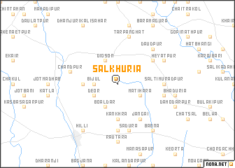 map of Sālkhuria