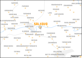 map of Sal\