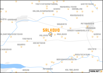 map of Sal\