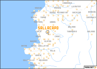 map of Sallacapo