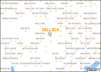 map of Sallach