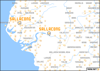 map of Sallacong