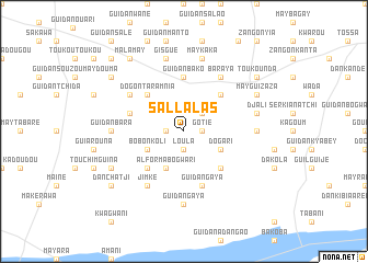 map of Sallalas