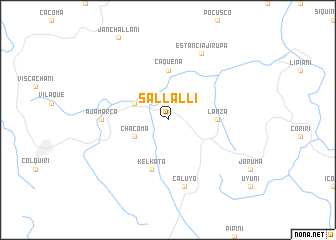 map of Sallalli