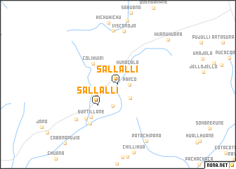 map of Sallalli