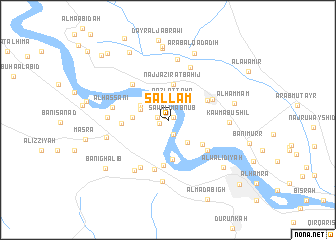 map of Sallām
