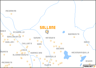 map of Sallane