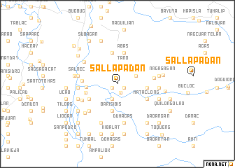 map of Sal-lapadan