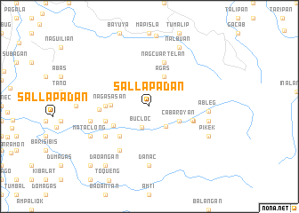 map of Sal-lapadan