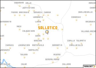 map of Sallatico