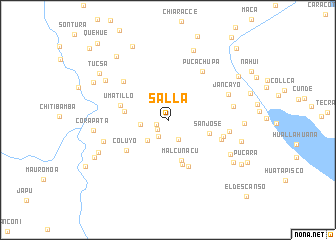 map of Salla