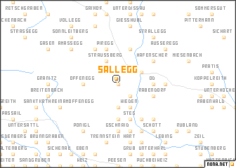 map of Sallegg