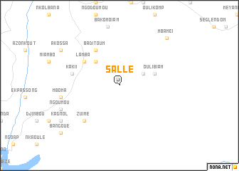map of Sallé