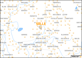 map of Salle