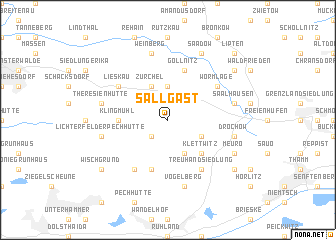 map of Sallgast