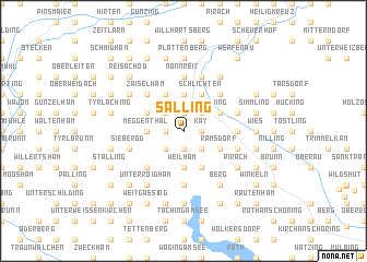 map of Salling