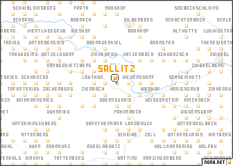 map of Sallitz